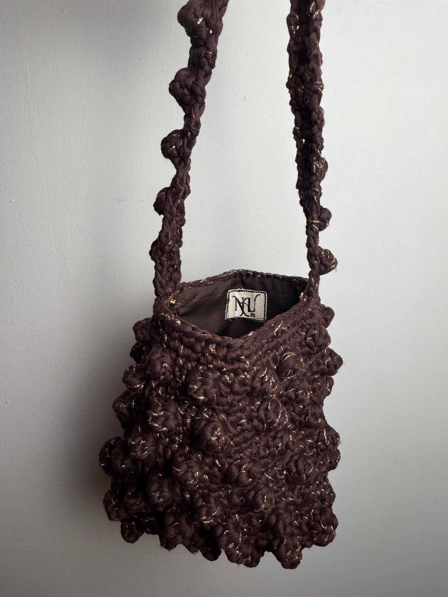 BUBBLE BAG - BROWN