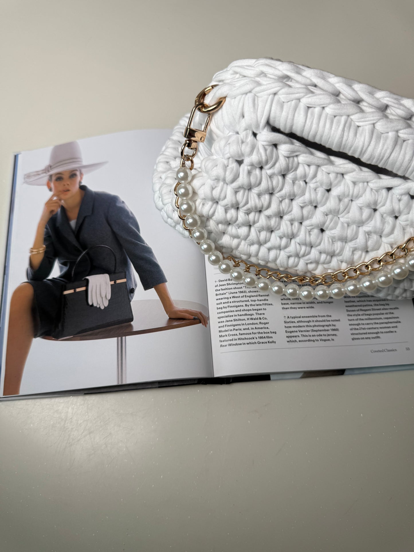 👝🤍PEARL HANDBAG SMALL