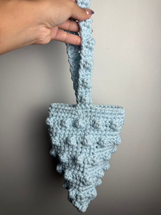 BUBBLE  BAG - BABY BLUE